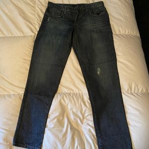 Calvin Klein Womens Straight Leg Jeans